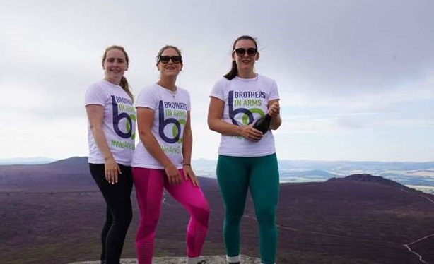 Fundraisers are on top of the world