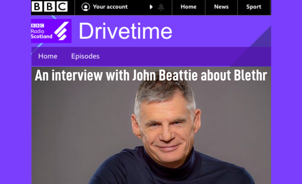 An interview with John Beattie about Blethr