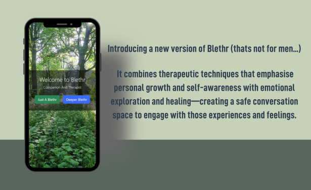 Introducing a new version of Blethr (thats not for men...)