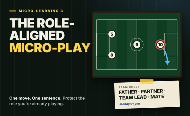 MICRO LEARN WITH BLETHR: How to protect the role you already playing